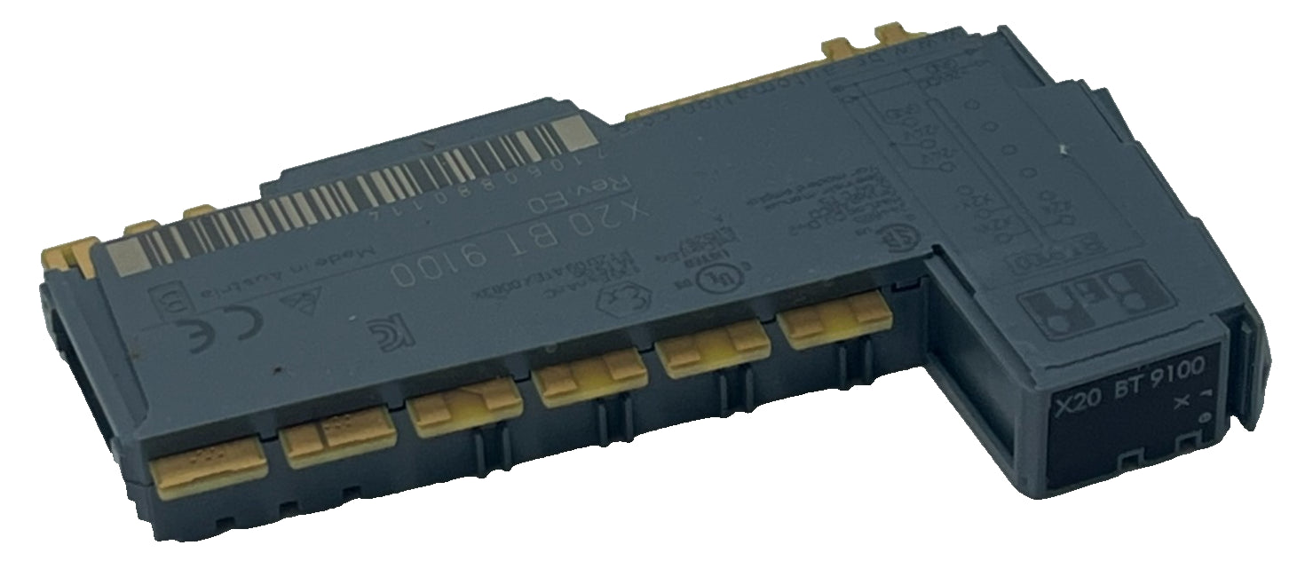 B&R X20BT9100 REV E0 Bus Transmitter Module X2X Link Expansion 8-Pin Isolated