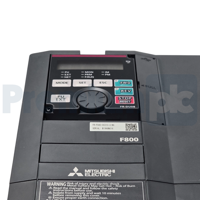 Mitsubishi FR-F840-00310-3-N6 FREQROL FR-F800 Inverter VFD 29A/15kW/20HP 3P NSMP