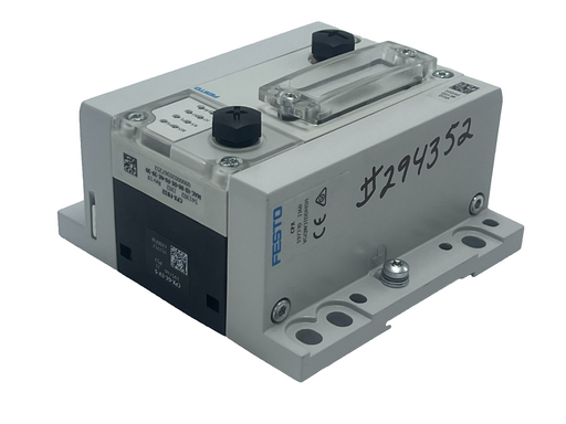 FESTO CPX-FB32 Ethernet Node Assy w/ CPX-GE-EV-S Interlink Block & End Plates