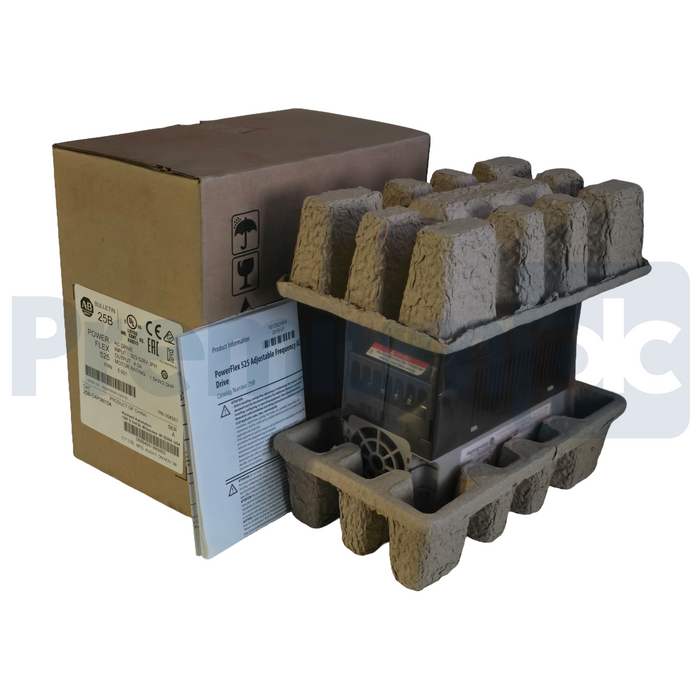 Allen Bradley 25B-D4P0N104 /A PowerFlex 525 AC Drive 2HP 480V 3PH FRN 5.001 NSMP