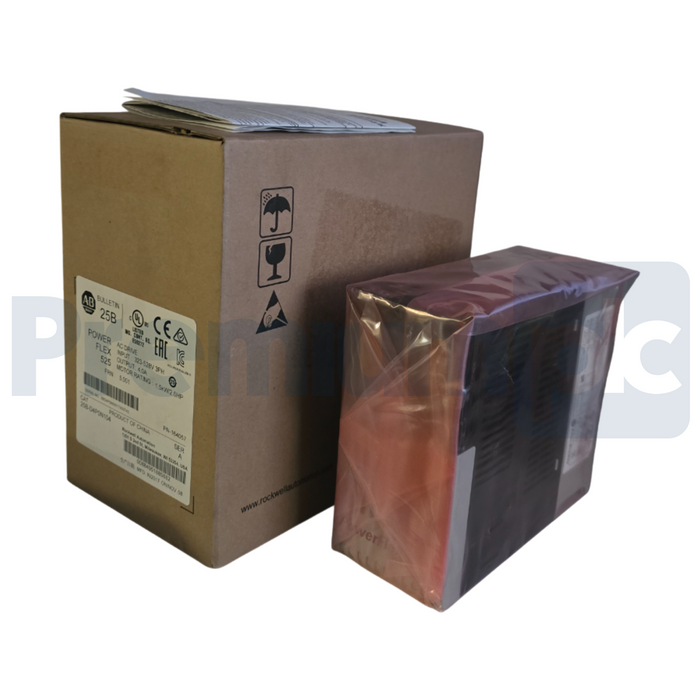 Allen Bradley 25B-D4P0N104 /A PowerFlex 525 AC Drive 2HP 480V 3PH FRN 5.001 NSMP