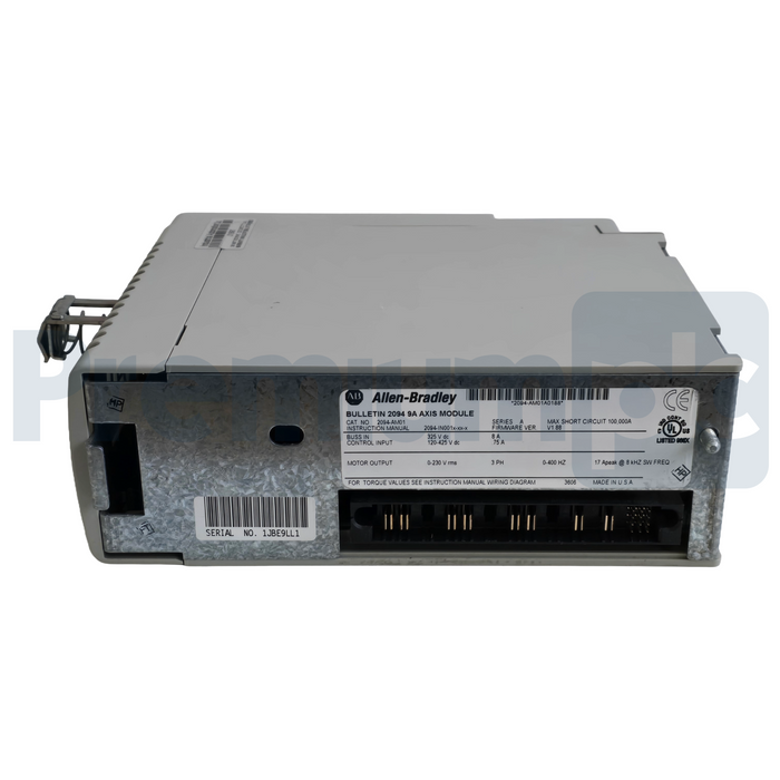 Allen-Bradley 2094-AM01 /A Kinetix 6000 Axis Module 200/230V 9A 2094AM01 REP.