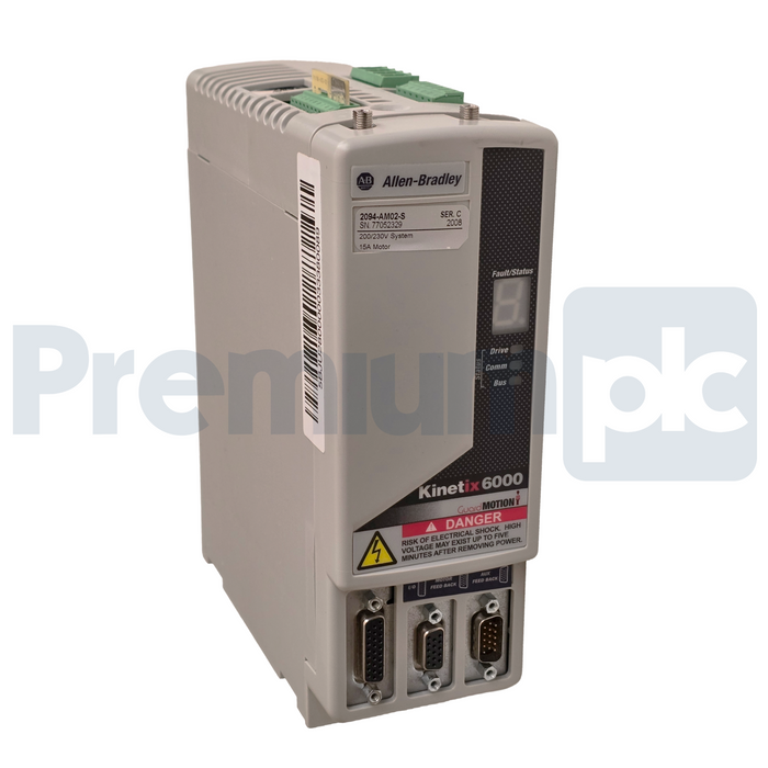 Allen Bradley 2094-AM02-S /C Kinetix 6000 Axis Module 200/230V 15A 2094AM02S REP