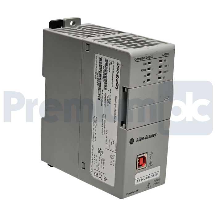 Allen-Bradley 1769-L30ER /A CompactLogix 5370 L3 Controller 1MB Dual ENet NSNP