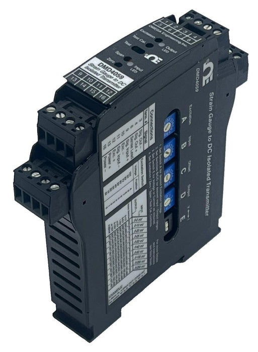 OMEGA DMD4059 Strain Gauge to DC Transmitter Signal Conditioner 1200V Iso, NSNP