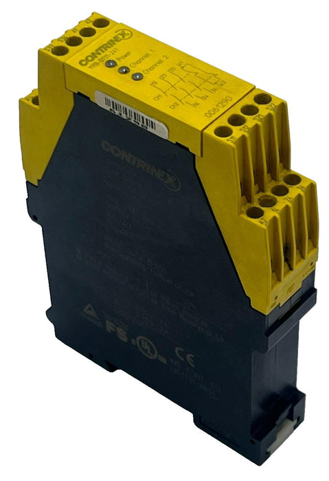 CONTRINEX YRB-0131-241 Safety Relay Module 24VDC Dual Channel 3 N.O.