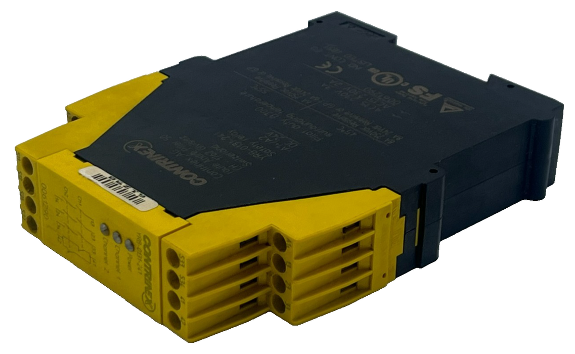 CONTRINEX YRB-0131-241 Safety Relay Module 24VDC Dual Channel 3 N.O.