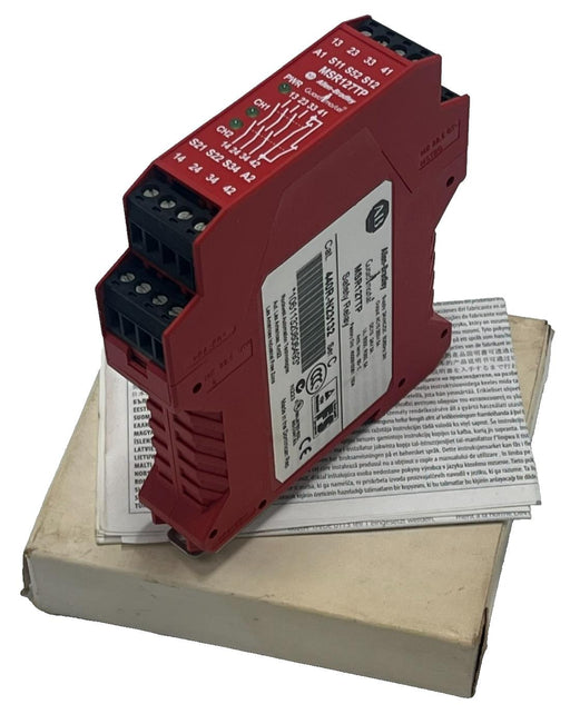 ALLEN-BRADLEY Guardmaster MSR127TP Safety Relay 440R-N23132 SER. C 24VDC/AC