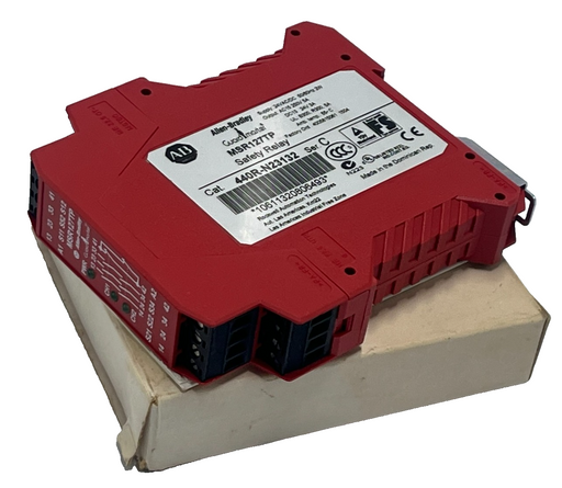 ALLEN-BRADLEY Guardmaster MSR127TP Safety Relay 440R-N23132 SER. C 24VDC/AC