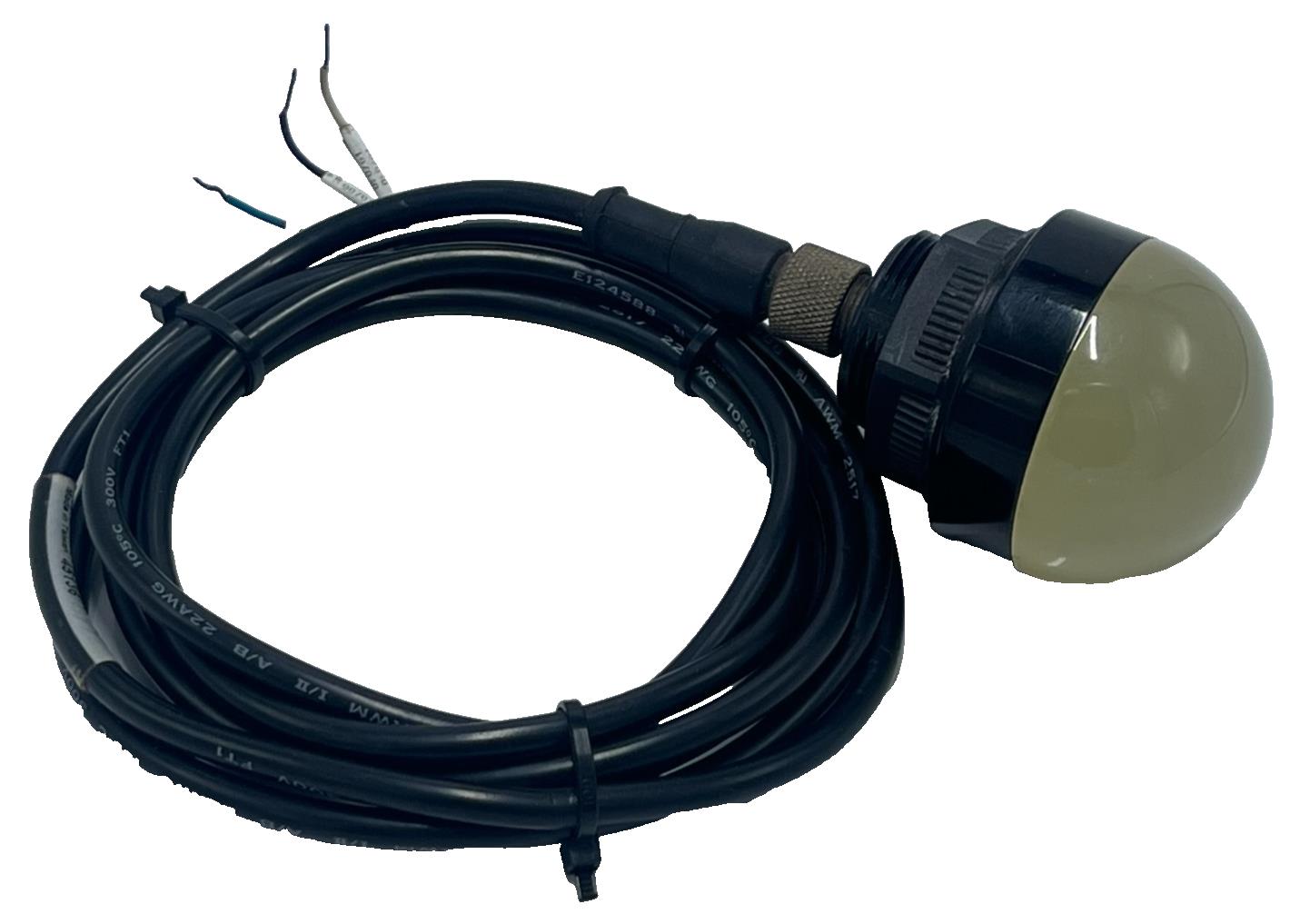 BANNER K50LGRY2PQ K50 Pro Series Indicator Light w/ MQDC-406 Cable 24VDC NEMA 6