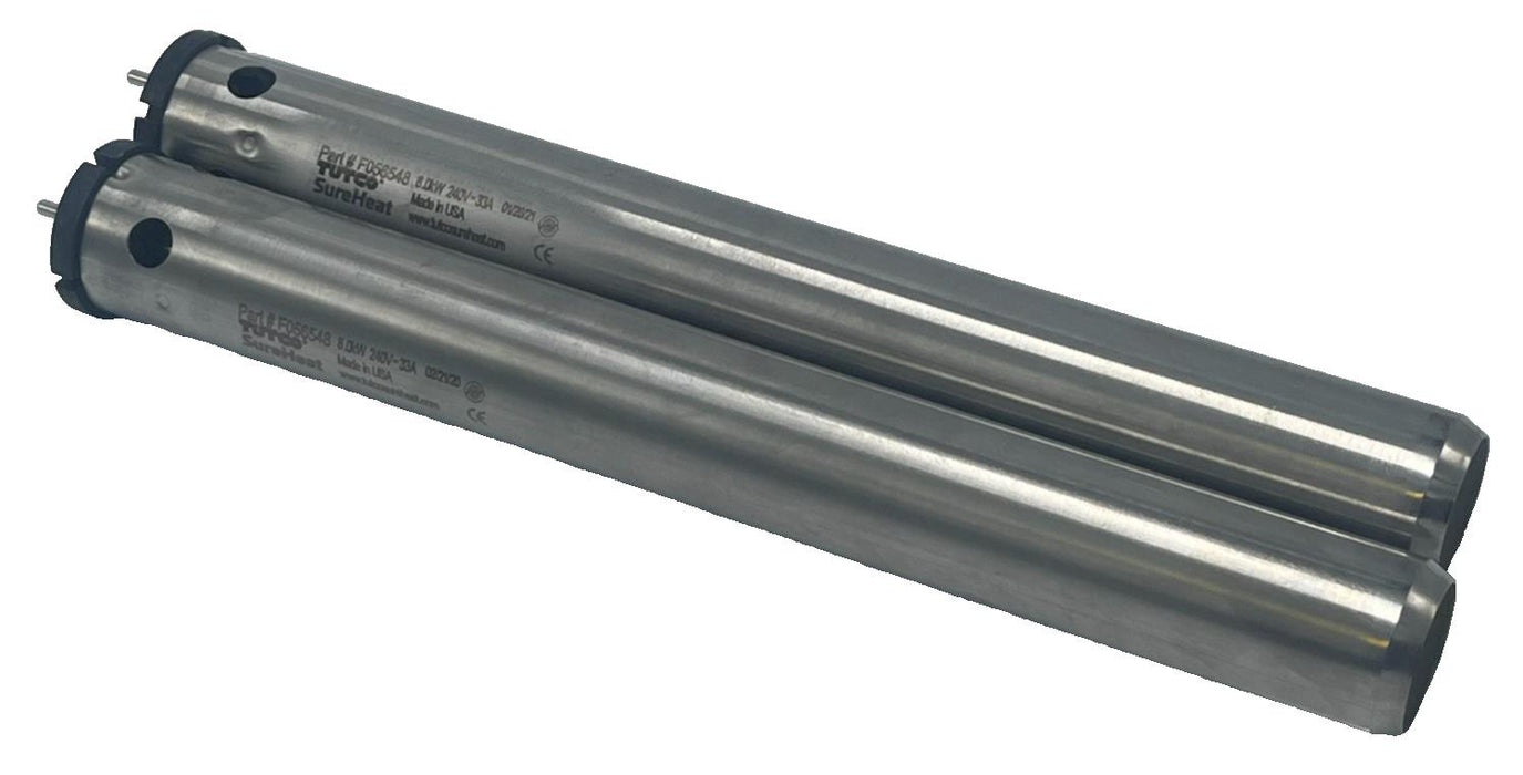 (2) Tutco SureHeat F056548 Heater Element 8.0kW 240V 33A Air Heater NSNP