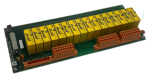 HONEYWELL 51401186-100 Rev A PC Board W/ 16 GRAYHILL Y0YY20010 RELAYS 140VAC