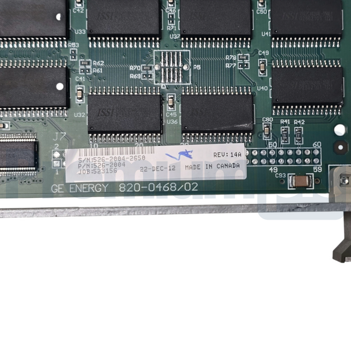 GE Energy 526-2004 | 5262004 WESDAC D20ME NON-VME Processor 820-0468/02 Rev. 14A