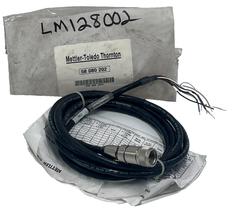 METTLER TOLEDO Thornton 58-080-202 Patchcord Cable Conductivity Sensor VP 10ft