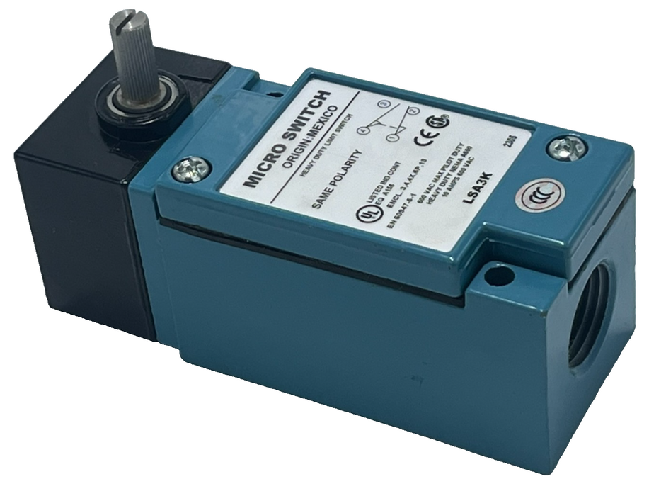 HONEYWELL MICRO SWITCH LSA3K HEAVY DUTY LIMIT SWITCH Side Rotary NEMA 13 NSNP