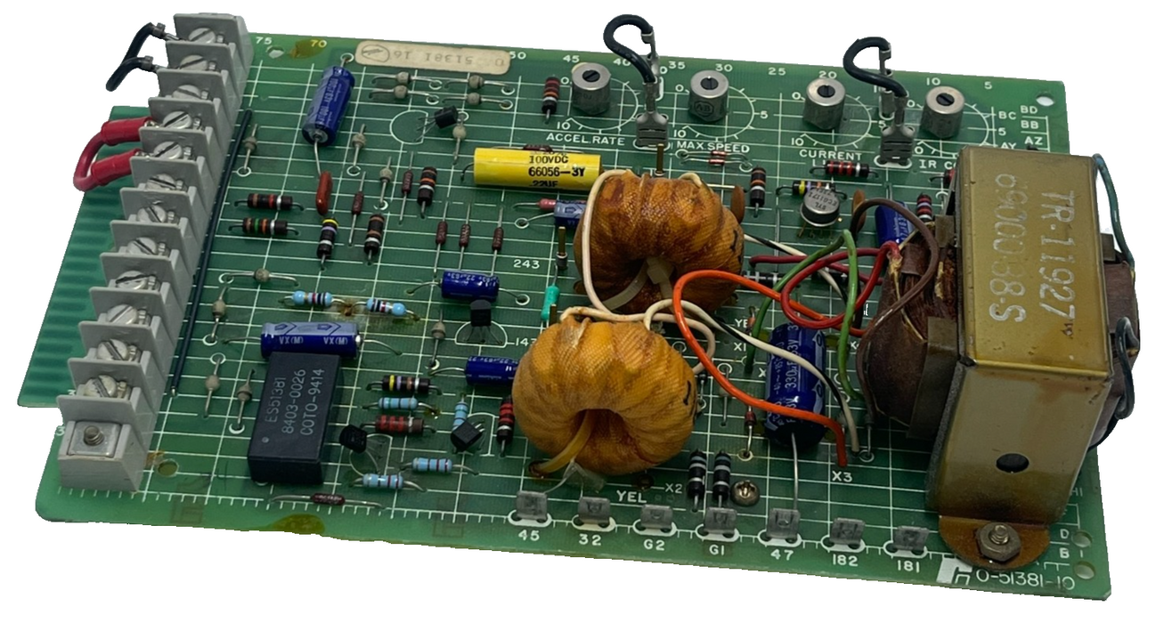 RELIANCE ELECTRIC 0-51381-16 FlexPak 3000 DC Drive Control Board
