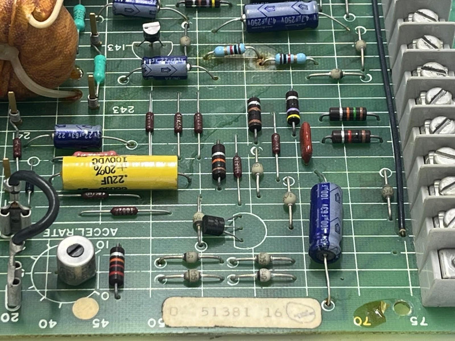 RELIANCE ELECTRIC 0-51381-16 FlexPak 3000 DC Drive Control Board