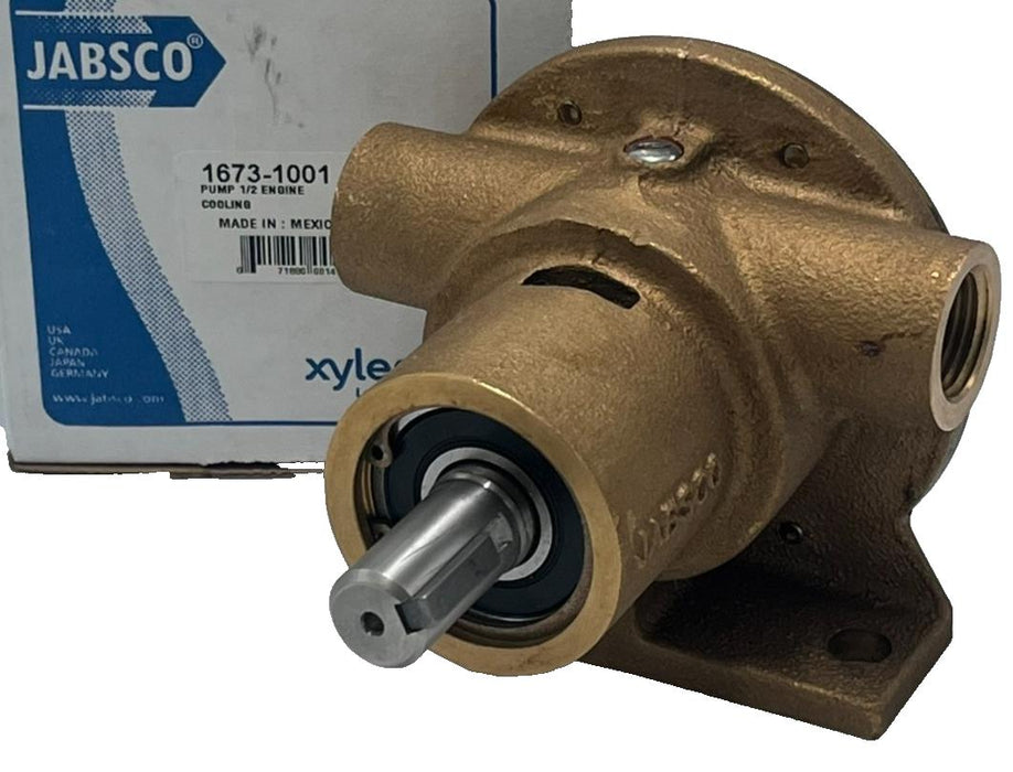 Jabsco | Xylem 1673-1001 Bronze Pedestal Pump 1/2" NPT 11.3 GPM 16731001 NSMP