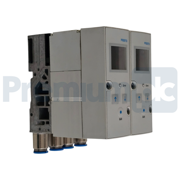 (2) Festo VPPM-8TA-L-1-F-0L6H-S1C1 | 572408 Regulator (2) VMPA-FB-EMG-P1 542224