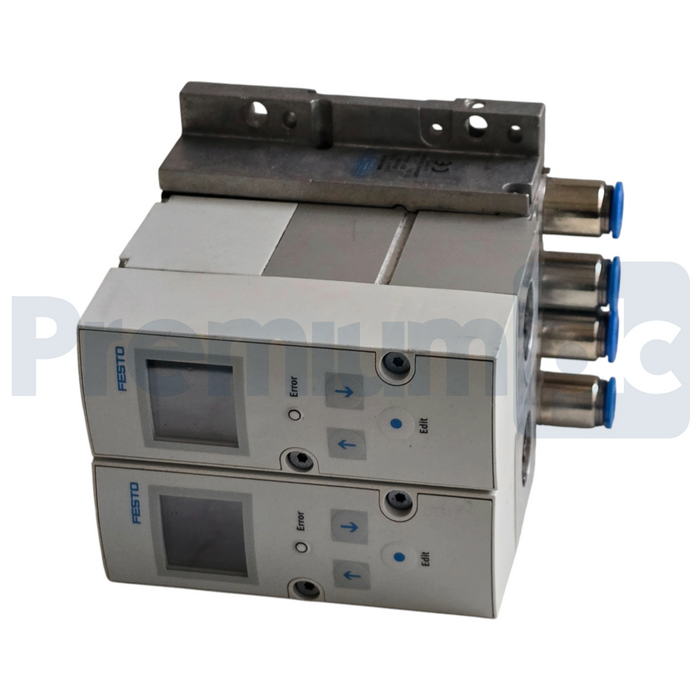 (2) Festo VPPM-8TA-L-1-F-0L6H-S1C1 | 572408 Regulator (2) VMPA-FB-EMG-P1 542224