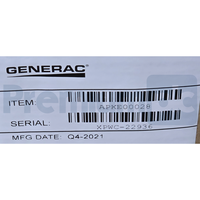 Generac APKE00028 | PWRcell Outdoor Rated 3R Battery Cabinet Enclosure NSMP