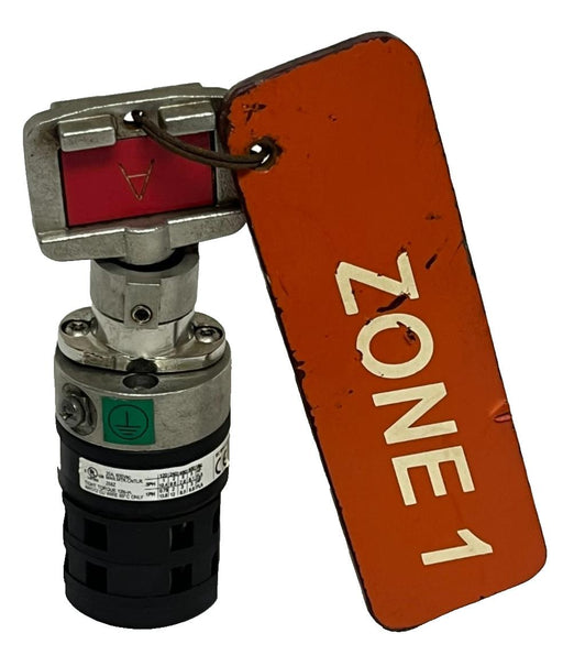 Salzer M221-24475 Rotary Cam Switch - 3-Phase 20A 600VAC - Industrial Key Switch