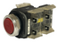 Allen-Bradley 800T-A6D2 Ser T Red Flush Push Button w/ (3) 800T-XD2 Ser D Blocks