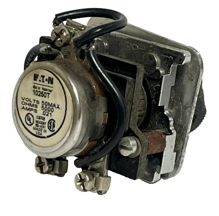 Eaton 10250T338 Potentiometer 30mm Heavy Duty 5000 Ohm 2W 10250T