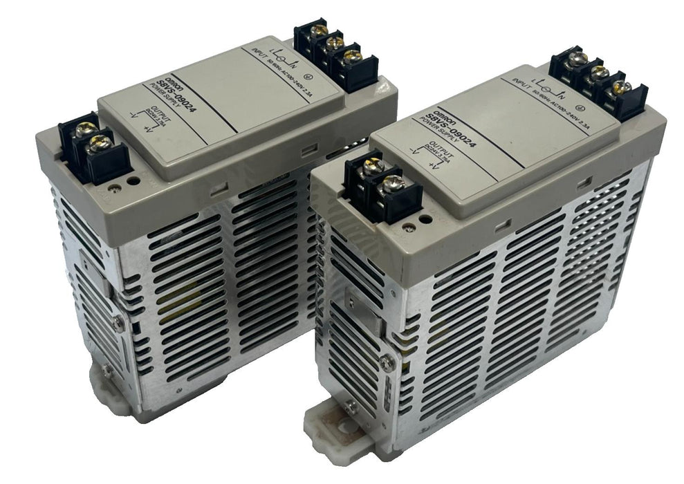 Lot of 2: Omron S8VS-09024/ED2 Switch Mode Power Supply 24VDC 3.75A 90W