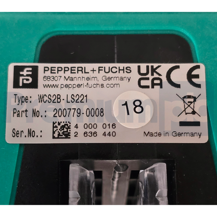 Pepperl+Fuchs WCS2B-LS221 Read Head RS-485 WCS Position System 200779-0008 NSMP