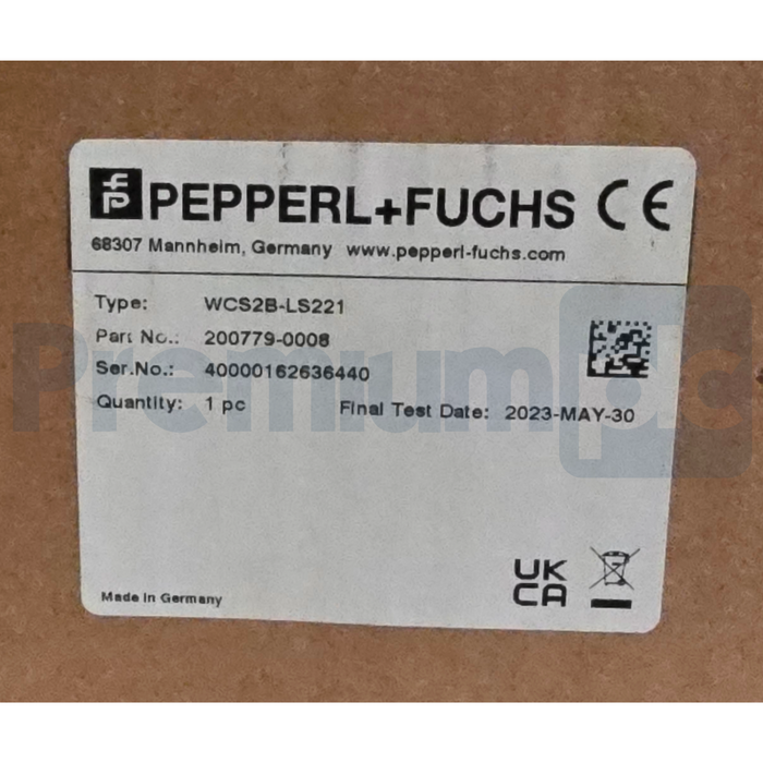 Pepperl+Fuchs WCS2B-LS221 Read Head RS-485 WCS Position System 200779-0008 NSMP