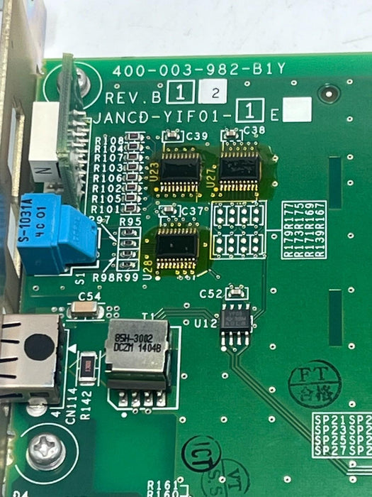 Yaskawa JANCD-YIF01-1E Rev. B12 Interface Board - Motoman DX100 DX200
