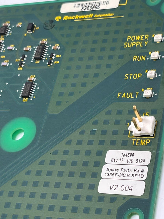 Allen-Bradley 184699 | SP-184699 | 1336F-MCB-SP1D V2.004 Drive Control Board