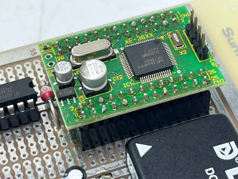 Sunhayato CPU-113A Circuit Board W/ 2 DATEL BWR-15/330-D48A-C DC/DC CONVERTERS