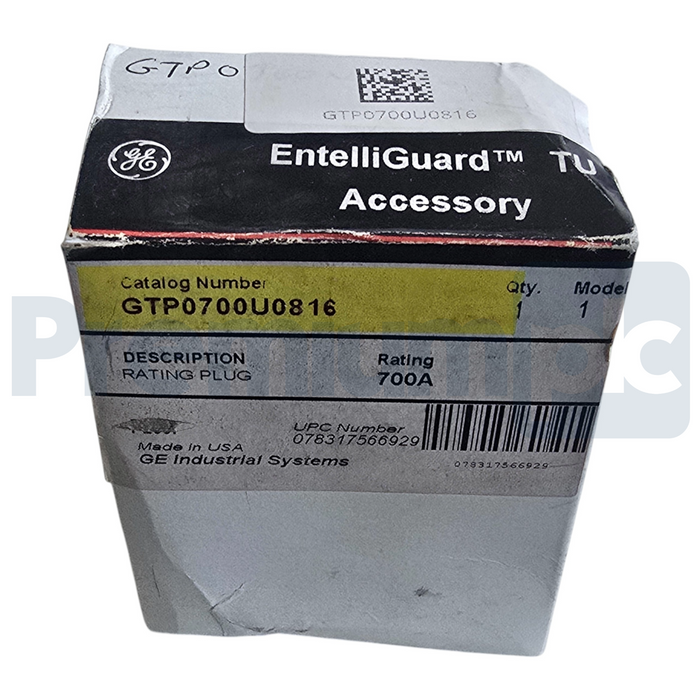 ABB | GE GTP0700U0816 EntelliGuard Rating Plug 700A for 400-700A CT Frame NSMP