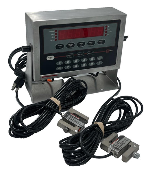 Rice Lake 420 Plus -2A Indicator 85124/01 & (2) RL20000I-25 S-Beam Load Cells