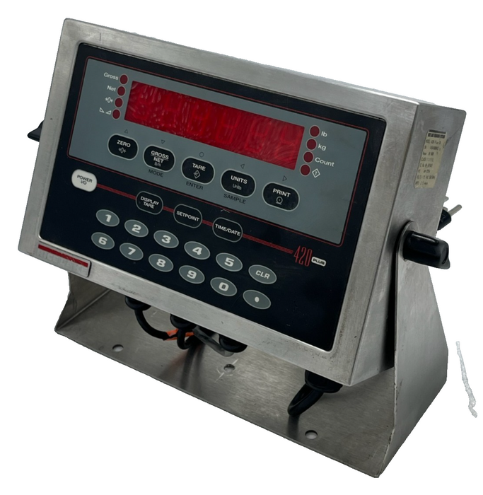 Rice Lake 420 Plus -2A Indicator 85124/01 & (2) RL20000I-25 S-Beam Load Cells