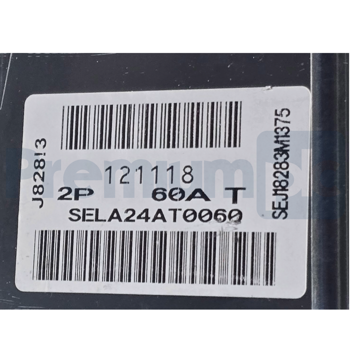 GE / ABB Spectra RMS SELA24AT0060 2-Pole 60A 480VAC Circuit Breaker Bolt-On NSMP