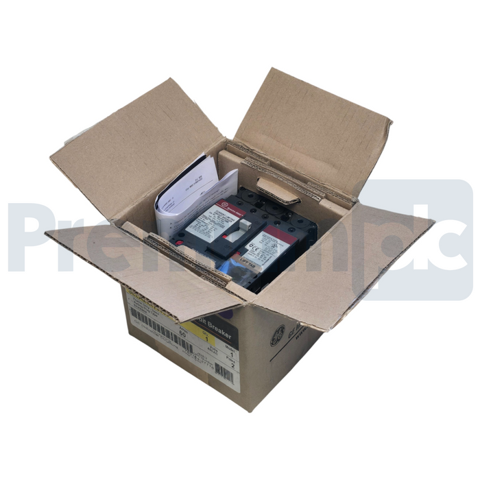 GE / ABB Spectra RMS SELA24AT0060 2-Pole 60A 480VAC Circuit Breaker Bolt-On NSMP