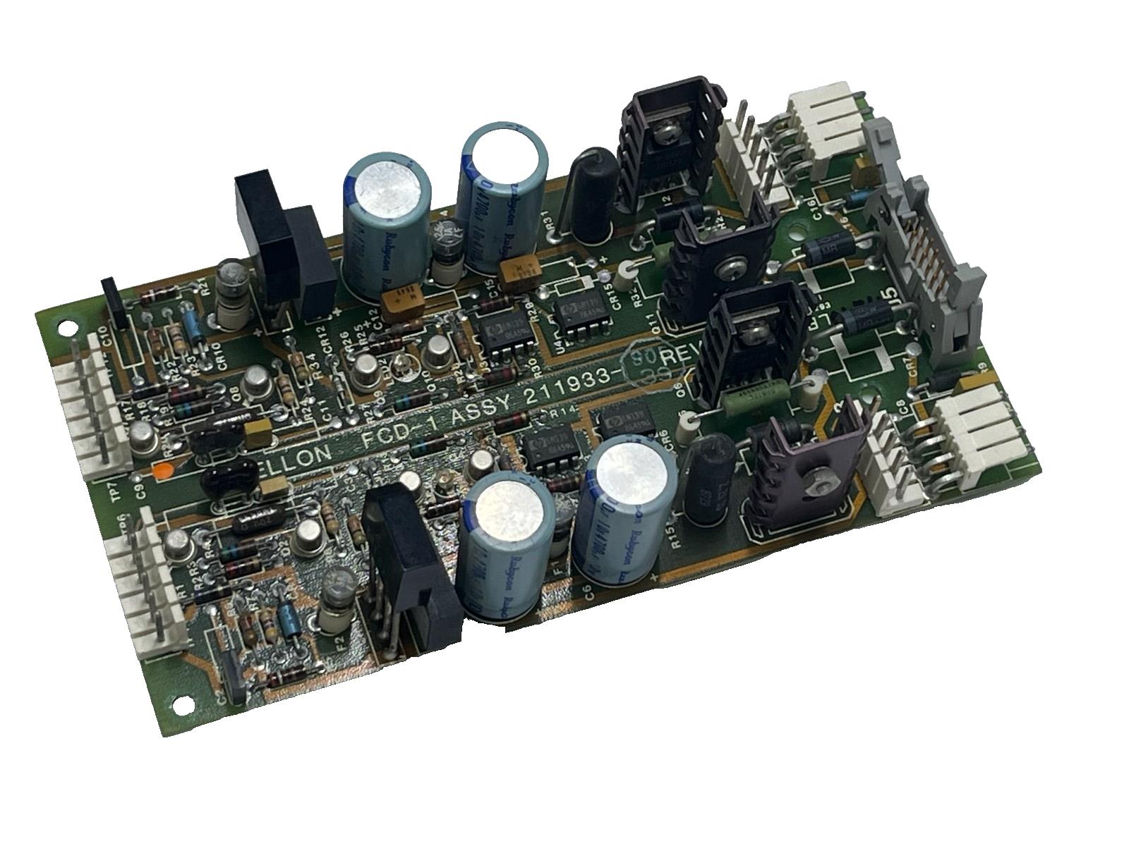 Excellon FCD-1 Logic Control Board | Assy 211933 Rev D | CNC Drilling/Routing