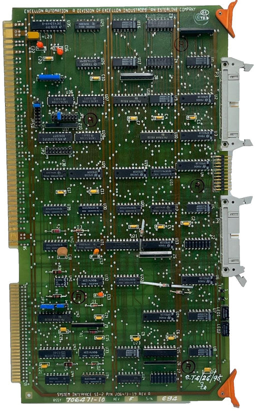 Excellon System Interface SI-2 | P/N 206473-19 Rev A | Assy 70641-10 Rev F