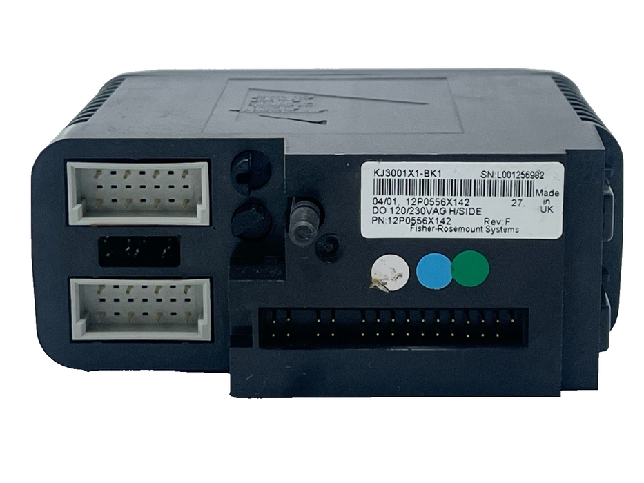 Fisher Rosemount DeltaV KJ3001X1-BK1 Output Module 12P0556X142 | 120/230VAC DO