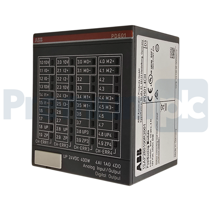 ABB PD501-4CH | 1SAP260100R2001 AC500 S500 I/O 4-Ch Positioning Module NSMP
