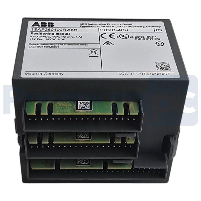 ABB PD501-4CH | 1SAP260100R2001 AC500 S500 I/O 4-Ch Positioning Module NSMP