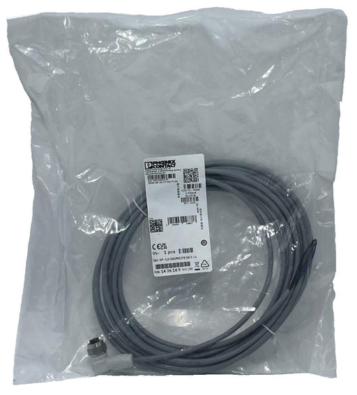 Phoenix Contact 1426149 SAC-3P-5,0-500/M12FR VA E-UL Sensor/Actuator Cable 5m