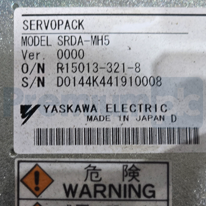 Yaskawa Motoman SRDA-MH5 SERVOPACK for MH5 Robot JZRCR-YSV01-41 SRDA-C0A12A01A-E