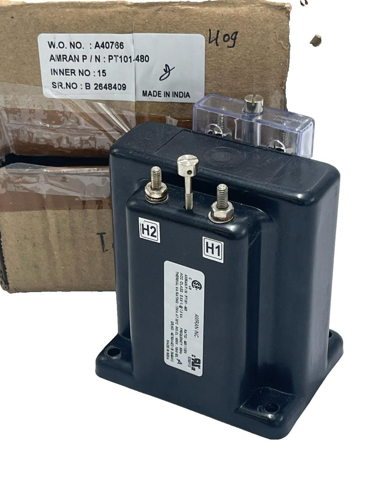 Amran PT101-480 Potential Transformer | 480V:120V Ratio 4:1 | 150VA | 600V Class