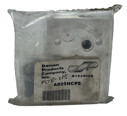 Daman Products AD05HCPS Aluminum Cover Plate Hydraulic Manifold Block Cover NSMP