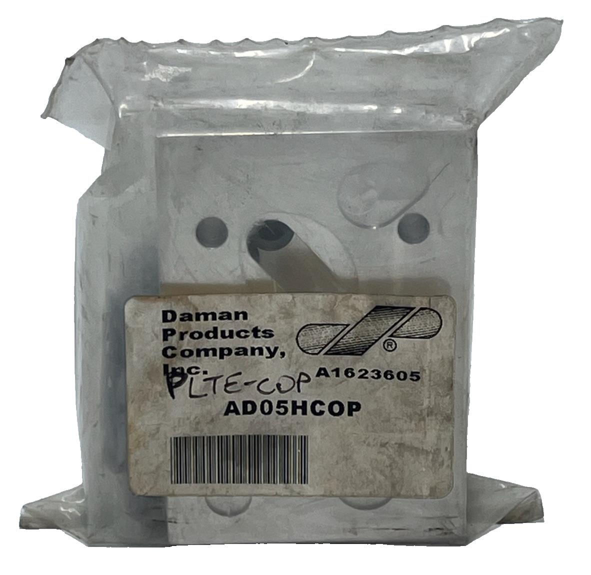 Daman Products AD05HCOP Aluminum Crossover Cover Plate D05 Valve Pattern NSMP