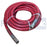 ECOLAB Red Hot Water Hose 800PSI WP 190°F MAX 50' w/Quick Disconnects S94783005